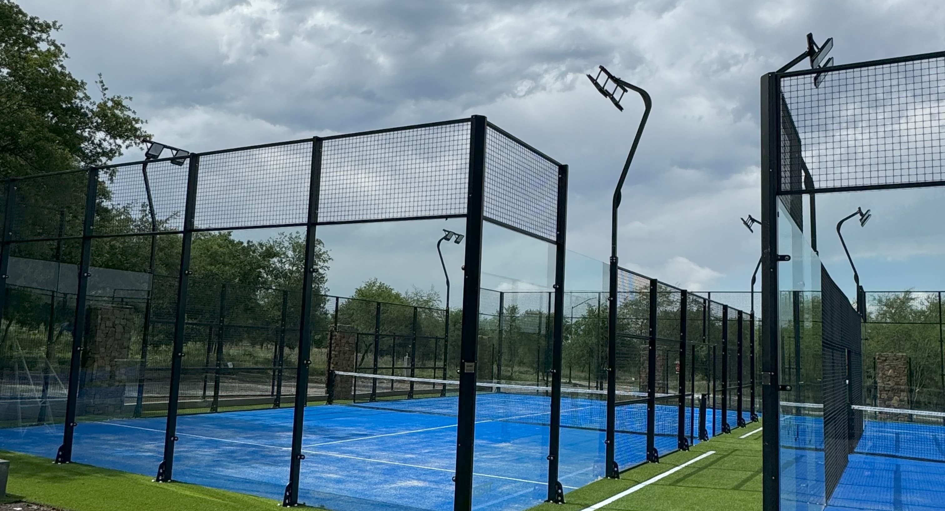 Woodland Padel Club padel courts