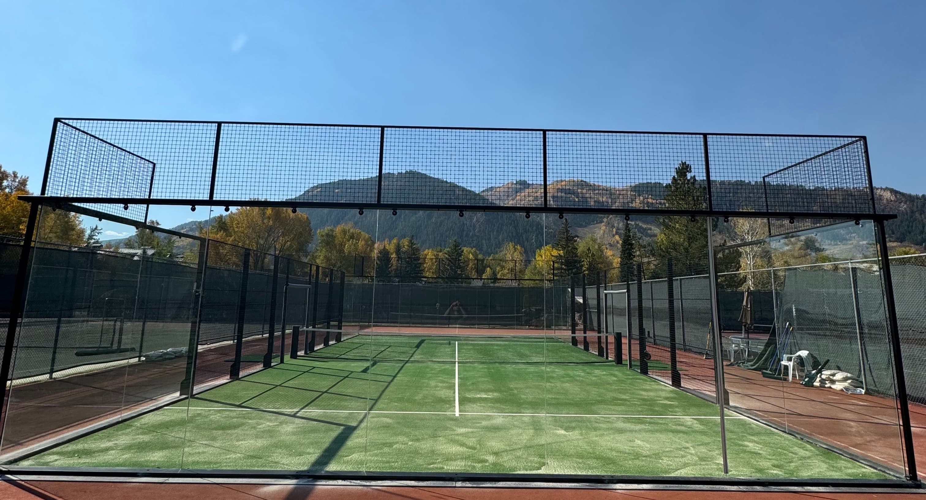 Aspen Padel Club padel courts
