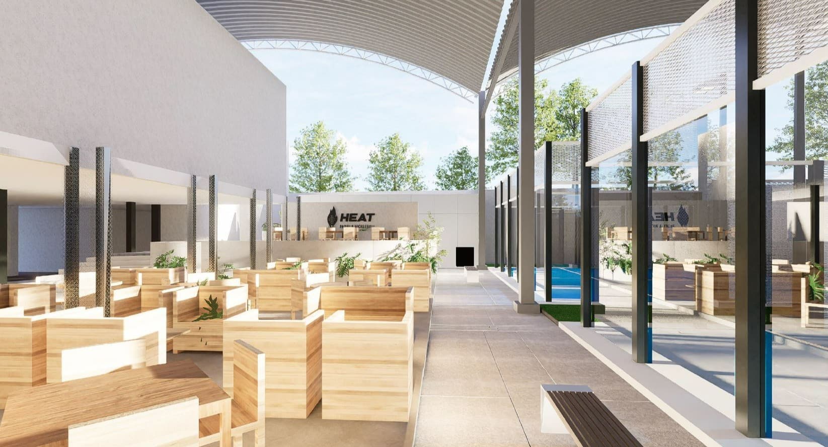 Heat Pádel & Pickleball padel courts